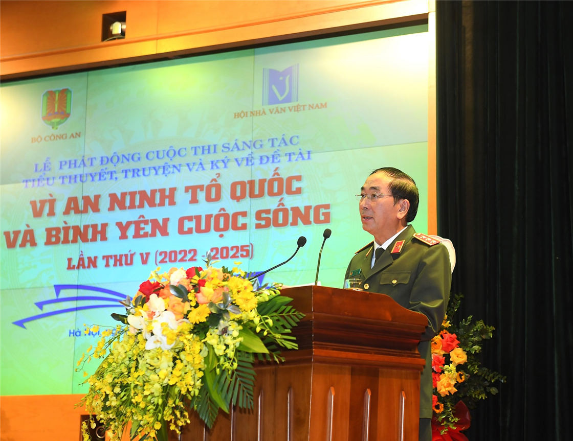 Bộ Công an phát động Cuộc thi sáng tác tiểu thuyết, truyện và ký về đề tài “Vì an ninh Tổ quốc và bình yên cuộc sống” lần thứ V